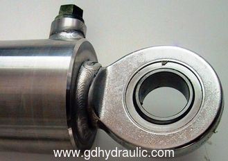 316 Stainless steel welded hydraulic cylinder, SS hydraulic cylinder,custom design cylinder
